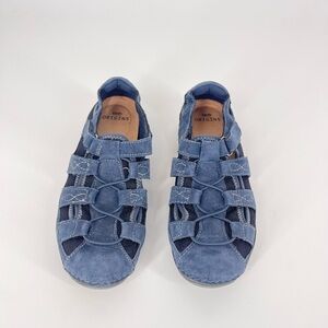 Earth Origins 8m Blue Comfort Sandals Shoes (SB1#15)